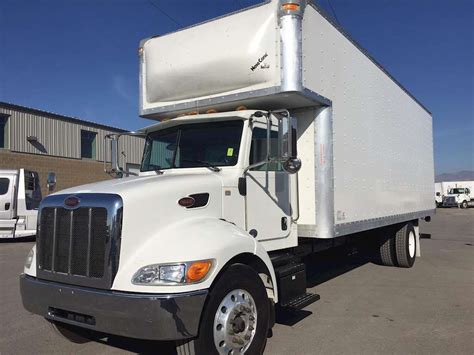 79 Wheelbase 238" RA Capacity 38,000 lbs Allstate <b>Peterbilt</b> of Fargo - Fargo, ND. . Peterbilt 330 box truck for sale